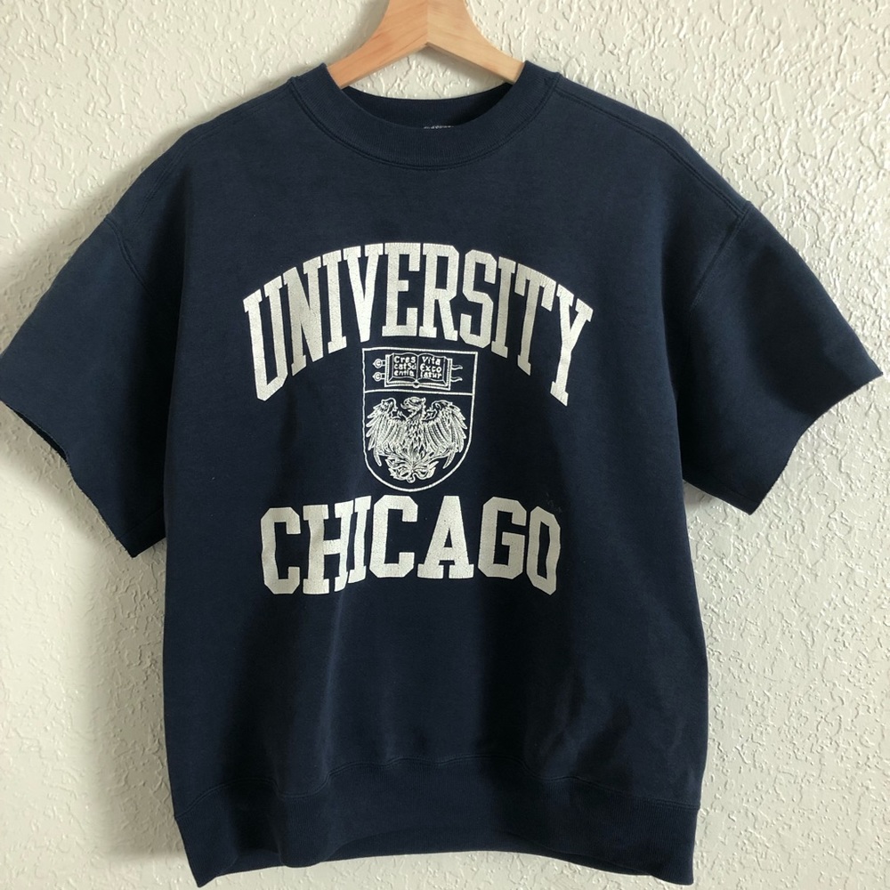 VINTAGE collegiate French terry